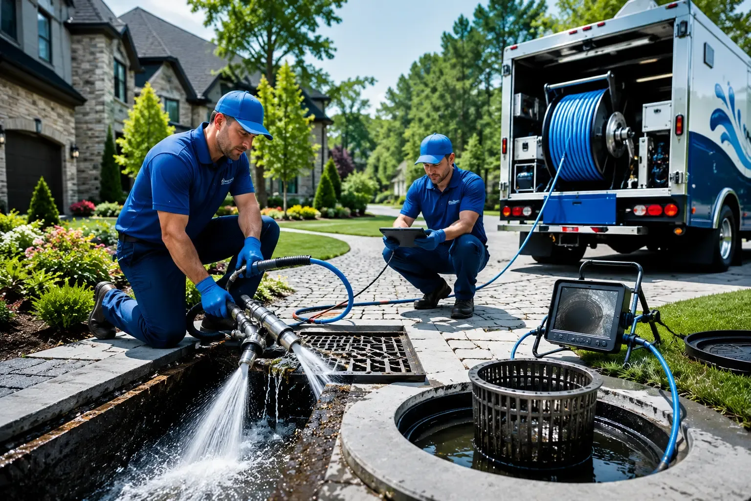 Local outdoor drain cleaning professionals in Denison, KS
